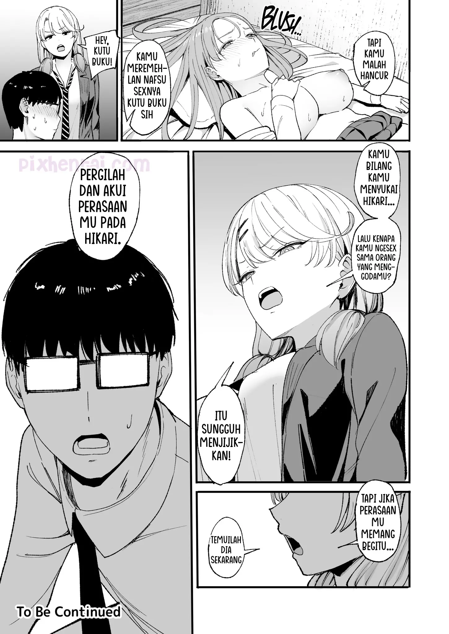 Komik hentai xxx manga sex bokep The Gyaru I Hang Out with Lets Me Use Her Pussy 4 page 62